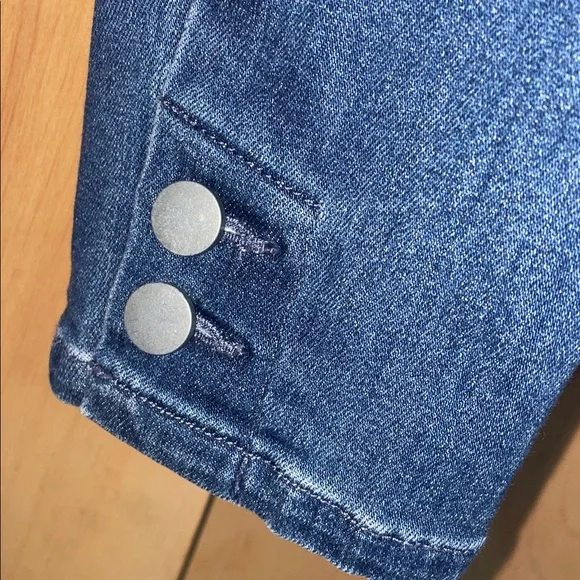 INC International Concepts 2X denim blazer jacket - Picture 4 of 9